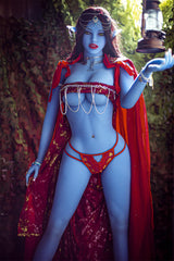 158cm mittlere Brust Alien Sexpuppe Fantasy Liebespuppe AIBEI Puppe