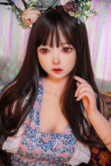 145 cm Hirschgeweih mittlerer Brust japanische Sexpuppe TPE billige Sexpuppe COSDOLL