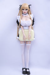 158cm COSDOLL blonde 3D Anime Sexpuppe F Cup TPE billige Sexpuppe
