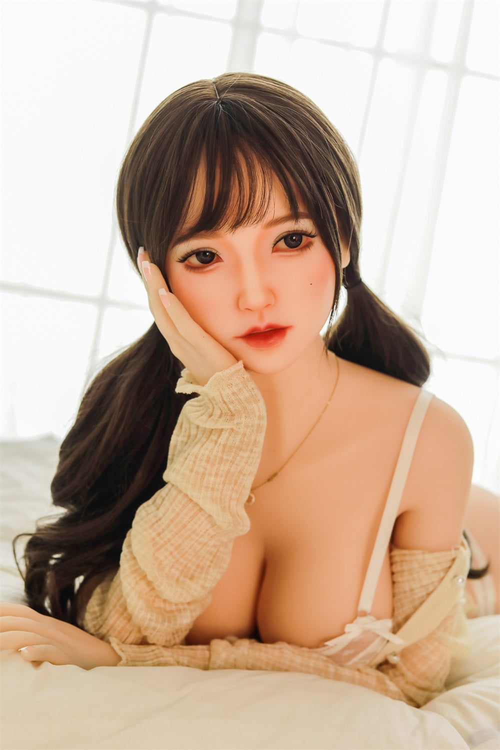 165 cm asiatische Schönheit E Cup Sexpuppe für Erwachsene COSDOLL