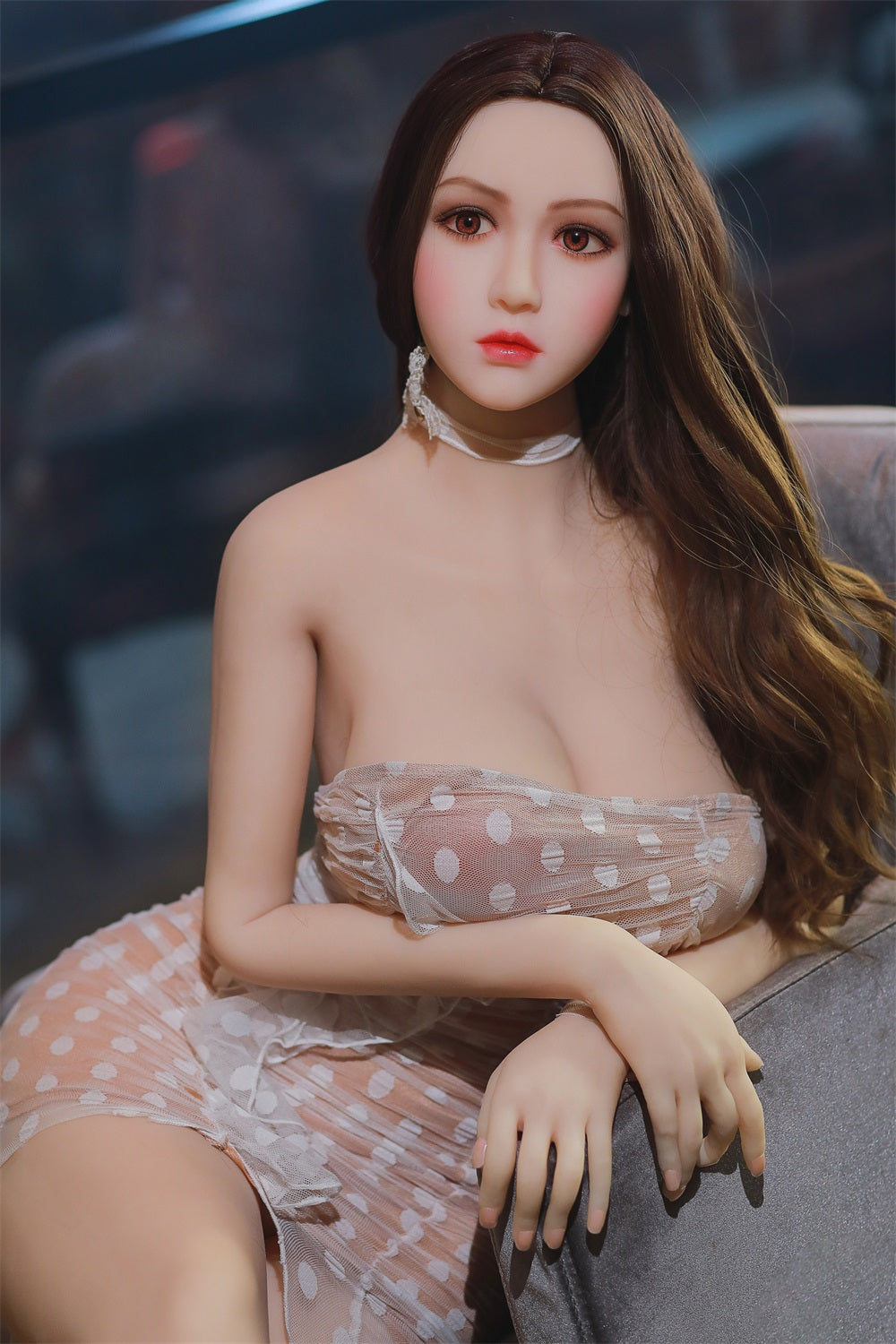 170cm exquisites Make-up asiatische sexy Sexpuppe TPE lebensechte Sexpuppe COSDOLL