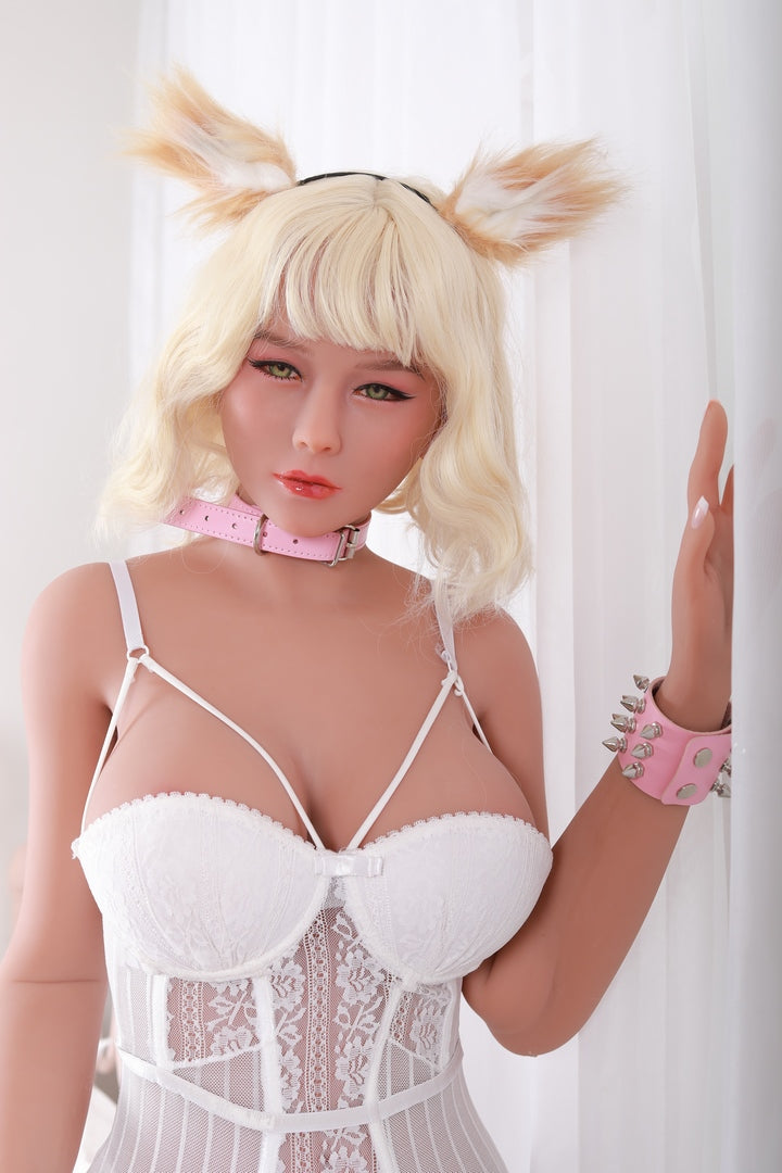 165cm E-Cup lächelnde kleine Augen lebensgroße Liebespuppe COSDOLL