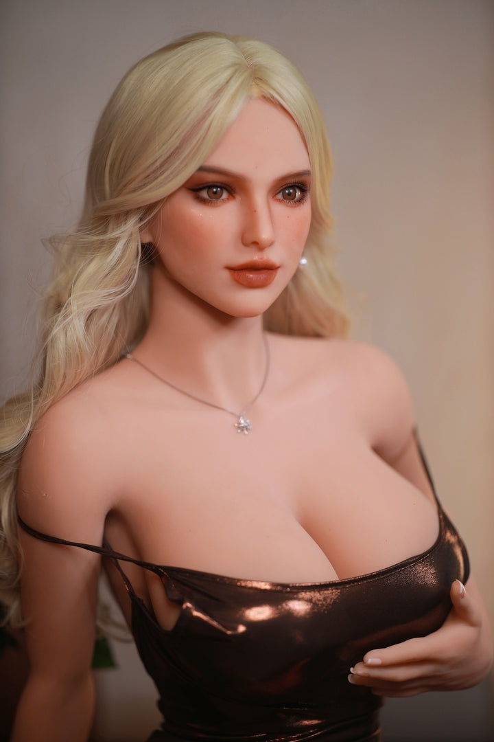 166cm  Maybritt - Sexiest Girl E-Cup TPE realistic Sex puppe Fire Doll Nr.43 Kopf