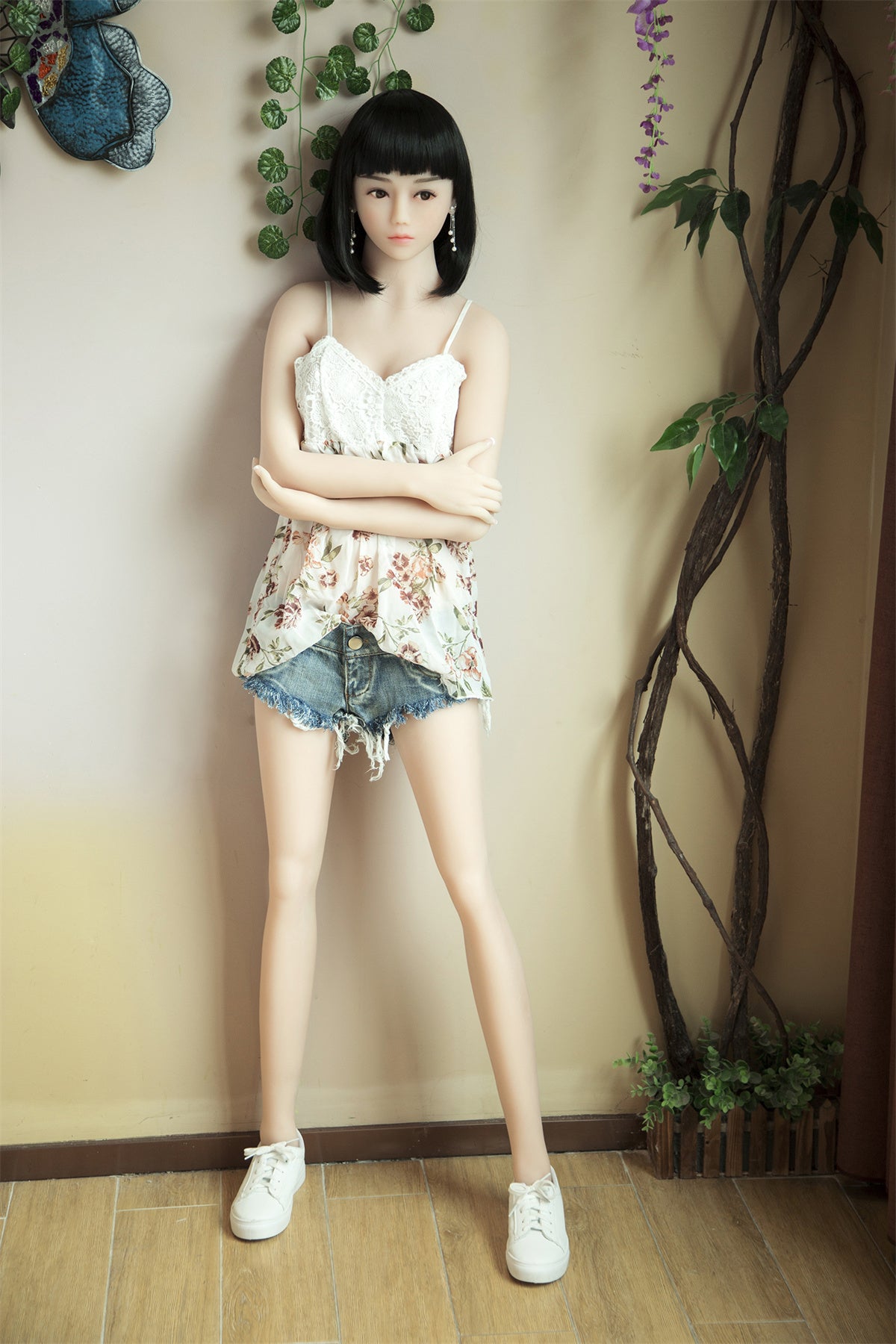 Fair skin 157cm B Cup TPE sex doll 29.5KG